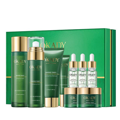Okady Plant Skin Care Product Set Water Lotion Moisturizing Full Set Of Cosmetics