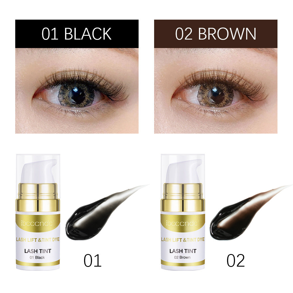 Ladies New Hot Dyeing Natural Eyelash Set