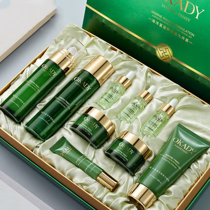 Okady Plant Skin Care Product Set Water Lotion Moisturizing Full Set Of Cosmetics