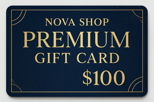 Navy Blue $100 Nova Shop Premium Gift Card